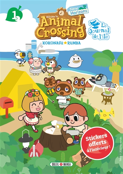 Welcome to Animal crossing : new horizons : le journal de l’île. Vol. 1
